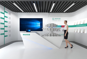 基理科技--办公区展厅
项目地址：天津西青区
项目面积：100余平米